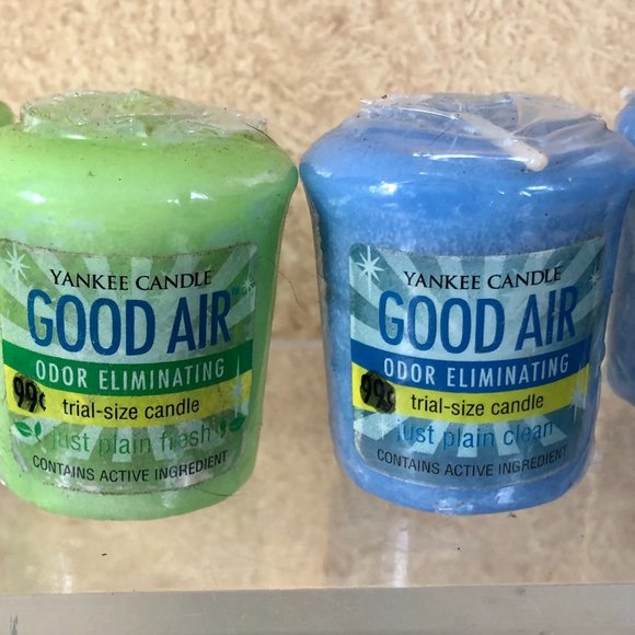 Rare Yankee Candle Good Air Odor Eliminating Trial Size Votives  New NWT Lot 2 - Picture 3 of 4